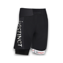 INSTINCT outdoor running fitness marathon cross country running mens and womens two in one five pants shorts summer