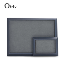 Dobranies new PU leather jewellery containing tray counter Necklace Ring Ornament Display tray props