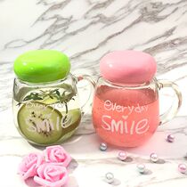 Glass Cup Childrens Office Flowers Tea Tea Cup Students Home Girls Water Glass Women