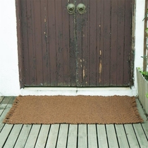 Art broom doormat Door mat Foot mat Household living room foyer bedroom Water absorption moisture-proof rectangular non-slip mat