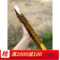 Golden nanmu carving root carving Xiaoye Zhennan abacus water ripple crafts ornaments beads Buddha beads furniture