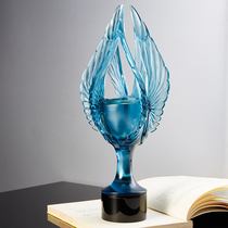 Big trophies high-end glazed trophies customized charity awards annual outstanding staff awards trophies