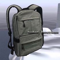 One you need-large capacity shoulder multi-zip schoolbag computer bag