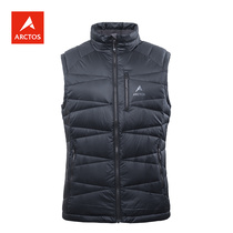 ARCTOS pole star mens and womens down vest thickened white goose down vest 700 AGVC21149 22150