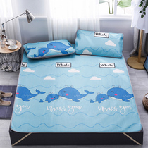 Washable summer mat ice silk mat ice mat cartoon cool mat 0 9m bed student dormitory single foldable air conditioning mat