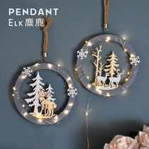 Elk pendant home entrance wall wall decorations creative personality ins Wind Nordic restaurant shop wall hanging