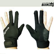 South Korea left hand three finger billiards gloves professional billiards ball gloves black billiards gloves