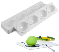 Molecular cuisine molecular cuisine shaped vegetables lemon molds mousse silicone mold simulation lemon molecular dishes