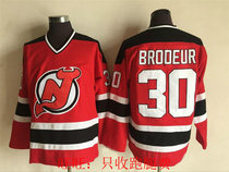 New Jersey Devils demon retro ice hockey suit Stevens Brodeur Jerseys