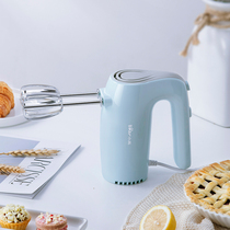 Bear egg beater electric household egg beater Mini whipped cream machine Baking tool whisker Stirring handheld