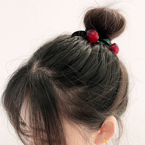 Tie hair rope rubber band Hairband female high elastic durable head rope female Net red 2020 new Korean version of simple leather case