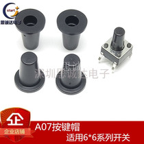 A07 switch cap A07 key cap with 6*6 light touch round head height 10 inside 3 1 Black