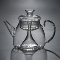 Electric ceramic stove Glass cooking teapot Steaming tea pot Black tea pot Steam kettle Tea maker Tea making equipment Single pot household