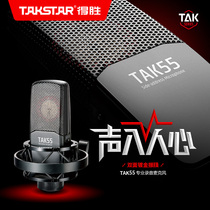 Winning TAK55 big diaphragm professional recording condenser microphone live Takstar win tak55