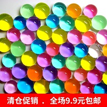 Crystal mud soilless flowers hydroponic plants good companion Crystal soil crystal beads colored stone bubble big beads
