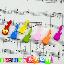 7 Colors 7 grain Wooden Guitar Nail Wall by nail wall Nail Work character Color Nail Creative Cork big Head Tnail