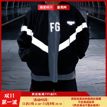 FOG FEAR OF GOD double line ESSENTIALS High Street 3M reflective long sleeve assault jacket jacket coat tide