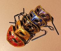 Childrens half face mask Halloween Snow White masquerade beauty mask female masquerade mask cute