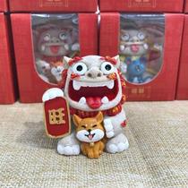 Xiamen souvenirs Wind Lion God ornaments Happy lion Xi Lion Xi Lion Zodiac Zeng Cuoan Minnan Stone Lion