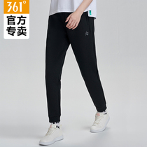361 Sports Pants Women Fall New Knit Casual Long Pants Running Training Pants Lady Bouquet 90% Pants