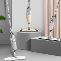 Hand-free wash spray flat mop home 2020 new mop a drag lazy man spray water mop floor artifact net