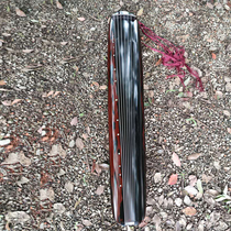 Banana leaf Chaos piano square Handmade hundred-year-old fir professional college examination portable seven-string pure lacquer Guqin