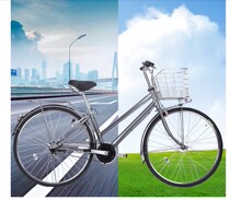 Japan Maruishi bicycle mens and womens 27-inch belt drive adult city commuter car three-speed variable speed bicycle