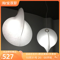 Italian restaurant art silk fabric shopping mall hotel creative designer model room stairwell simple chandelier