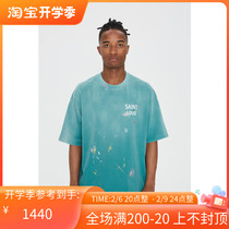 2cm SSSAINT LOUIS 21SS Green Gradient Flash Short Sleeves