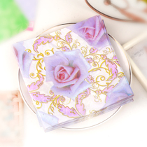 Purple Rose Napkin Color Placemat Paper Printing Wedding Paper Hotel Cup Flower Paper 20 Wedding Banquet Mouth Cloth Tissue