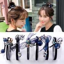 emi jay head rope dual-purpose Net red Korean version of Hairband cute ins rubber band hair accessories female adult head jewelry
