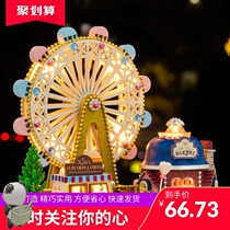 3d Wood puzzle adult music box Music Box hand-assembled model children puzzle play