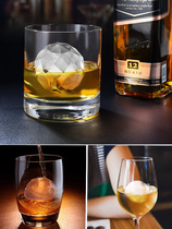 Creative ice grid whiskey ice hockey mold home frozen ice ice grinding ice box silicone with lid