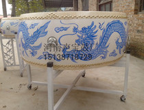 18 inch blue and white porcelain row drum 60 cm blue and white porcelain row drum blue and white porcelain plate drum majestic drum
