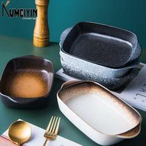 =baking tray ceramic cheese casserole oven western food dish