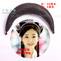 Costume wig Fairy horn hair stick Little Dragon princess modeling soft hair stick Tang clothing Han Clothing universal pad hair bag