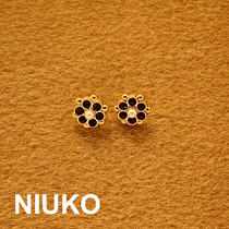 NIUKO black and gold new shirt metal button shirt buckle exquisite high-end custom button clothing accessories
