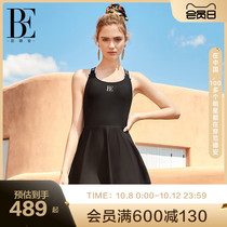 BE van der Ann Little Black Dress Series Womens Fashion Sunscreen Dress Swimsuit Fashion Little Fragrance 2022 New Style