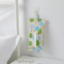 Cloth tissue paper towel hanging bag paper bag cotton linen paper towel bag paper towel box