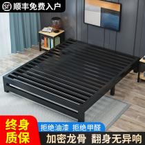 Nordic iron bed iron frame bed 1.8 meters double bed simple modern European iron bed 1.5 meters single bed iron frame bed