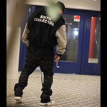 fog fear of god Season 6 main line high street tide full printed LOGO ribbon nylon tooling casual trousers