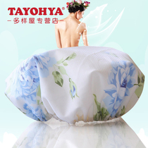 TAYOHYA multi House Garden Rose shower cap Taiwan polyester waterproof shower cap double bath cap