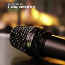 Levitt MTP 250 DM professional performance grade moving circle microphone live song singing wired handheld microphone