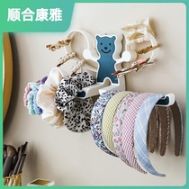 Hair Stirrup Containing Seminal Child Hair Accessories Containing Box Girl Baby Hairpin Hair Clip Leather Gluten Hair Ring Headwear Head Rope Rack