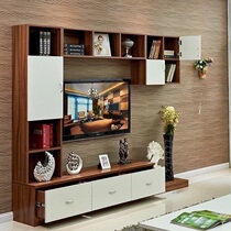 Yiyi furniture small apartment TV cabinet film and television Wall combination set simple modern floor cabinet living room furniture TV cabinet