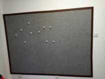 Custom magnetic felt wall stickers