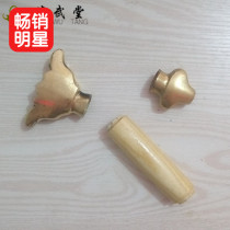 Wushu competition copper hilt full bronze sword plate copper guard competition hilt sword accessories martial arts accessories performance handle