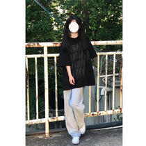 Guochao High Street Letter Printed Short Sleeve T-Shirt Female Summer Loose Design Sensation Small Crowd Original Juku Student Half Sleeve Blouse