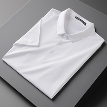 2021 Spring Summer Polo Polo Shirts Men Turn up Tide Half Sleeves Men Short Sleeve Business Casual Hit Bottom Pure Paul Shirt