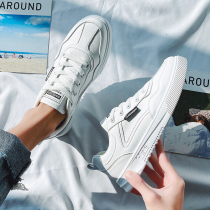 ins tide shoes 2022 new sports casual little white shoes Korean version fashion board shoes summer breathable round head board shoes men